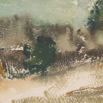 Motif with Village Cottages 1929 Zolo Palugyay 8 mockup