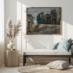 Motiv z Kosic 1928 Konstantin Bauer 5 mockup