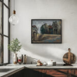 Motiv z Kosic 1928 Konstantin Bauer 6 mockup