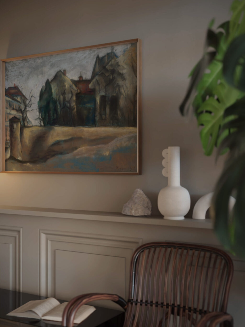 Motiv z Kosic 1928 Konstantin Bauer video mockup