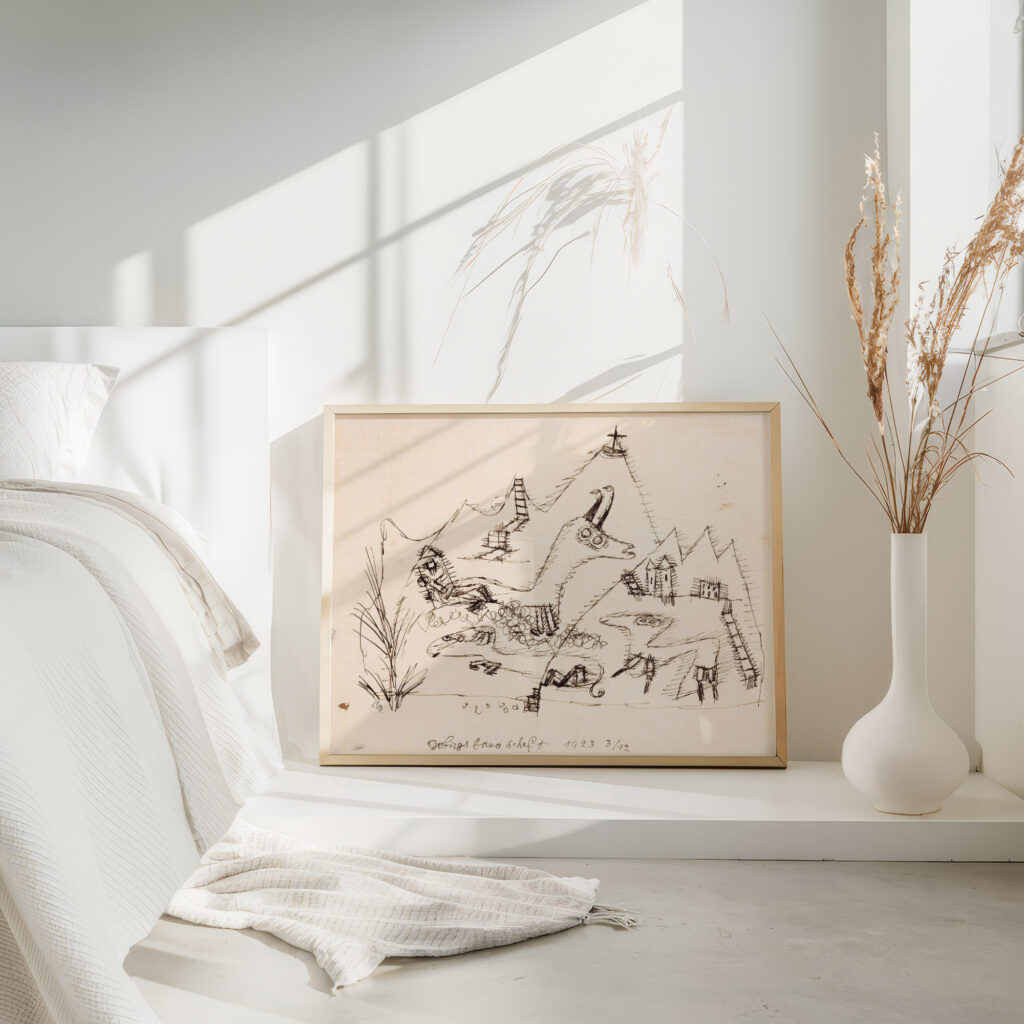 Mountain Landscape 1923 Paul Klee 4 mockup