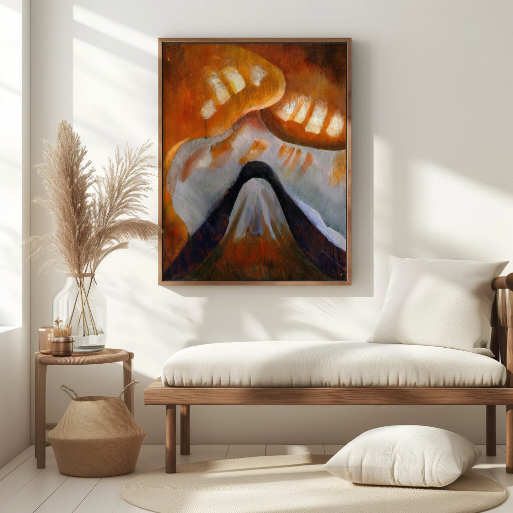 Mountain and Sky circa 1925 Arthur Dove 5 mockup