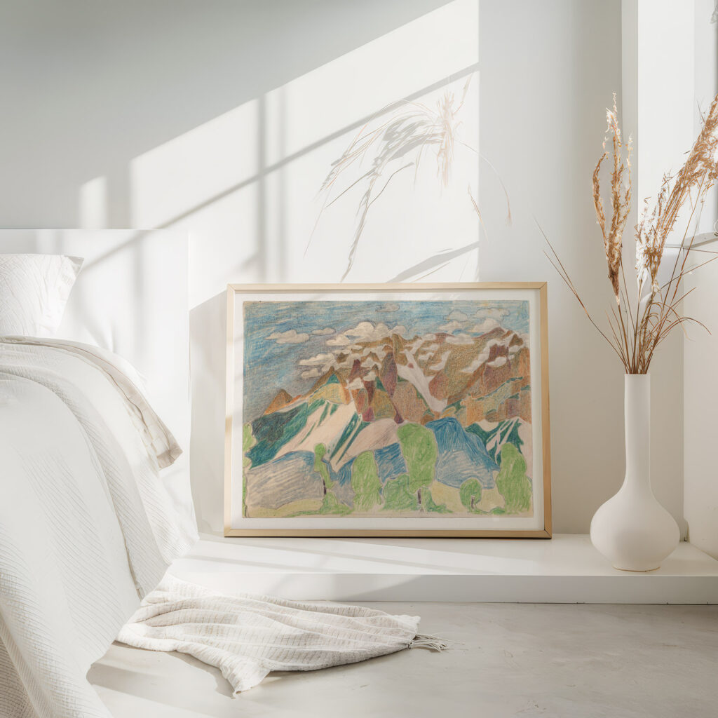 Mountain landscape 1936 1938 Reijer Stolk 4 mockup