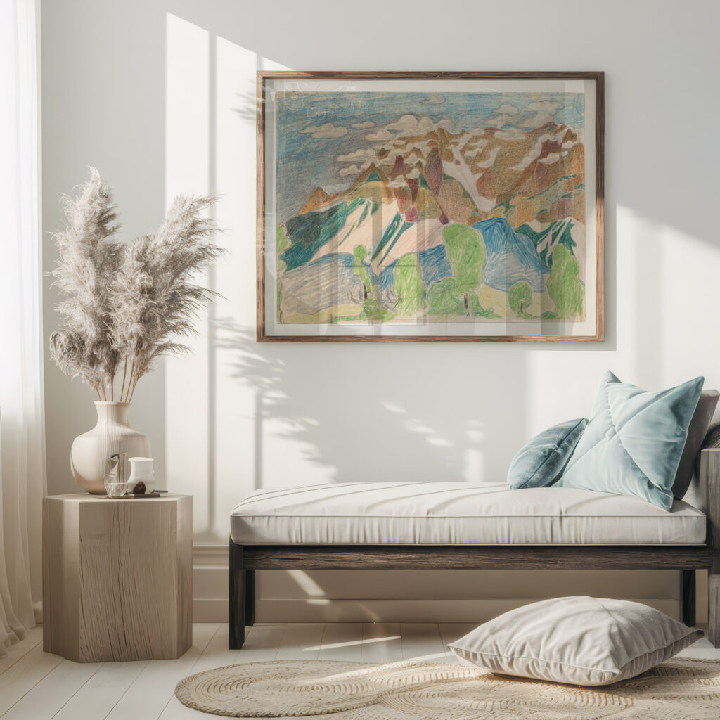 Mountain landscape 1936 1938 Reijer Stolk 5 mockup