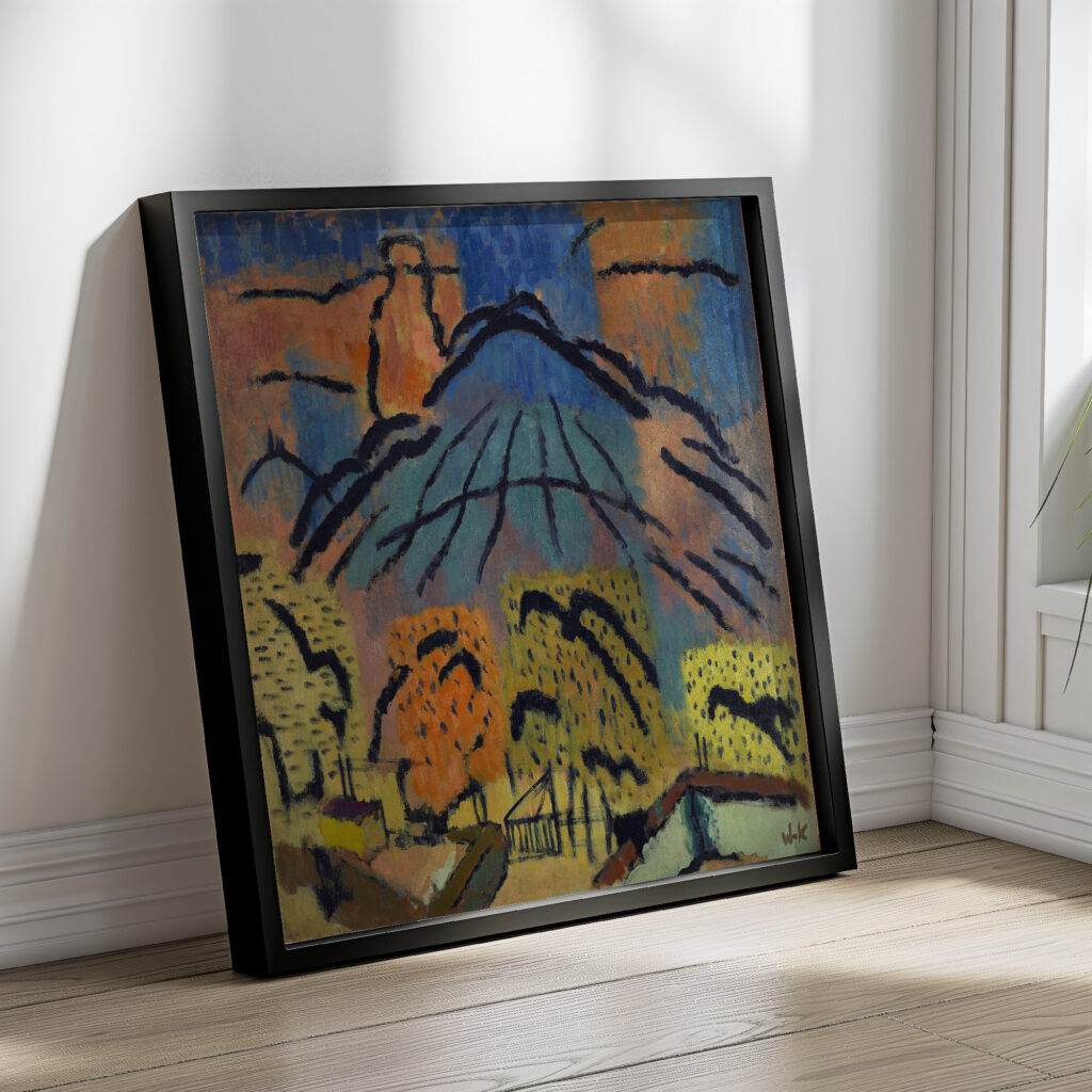 Mountain near Metzinger 1925 Johann Walter Kurau 4 mockup