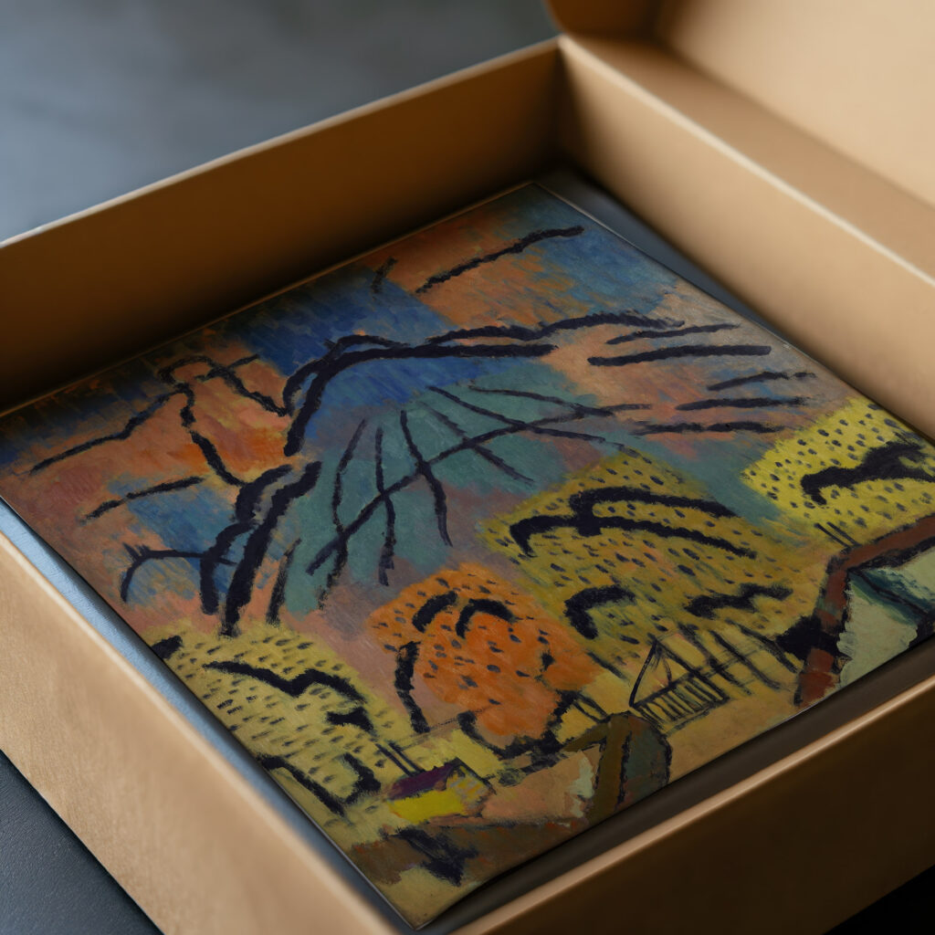 Mountain near Metzinger 1925 Johann Walter Kurau video mockup