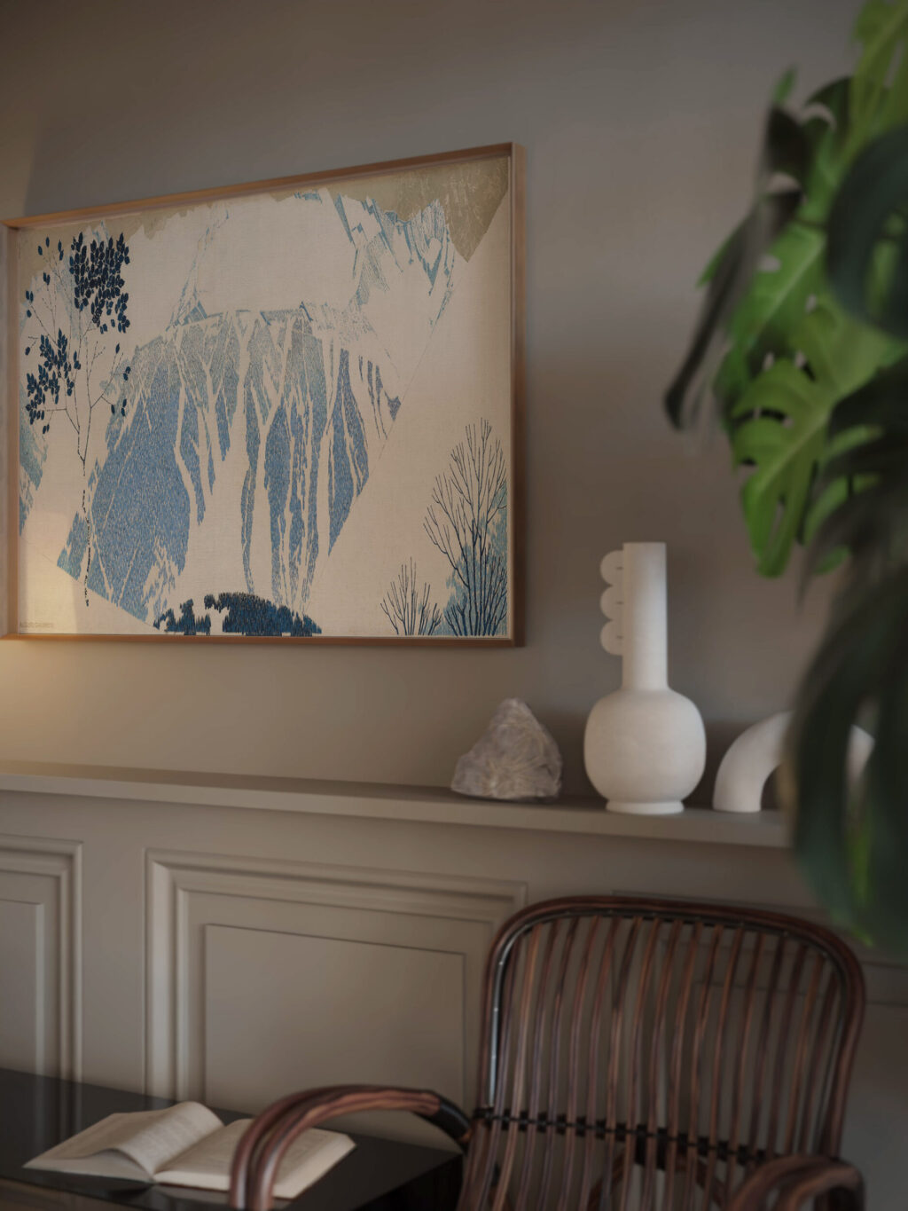 Mountains 1904 Augusto Giacometti video mockup