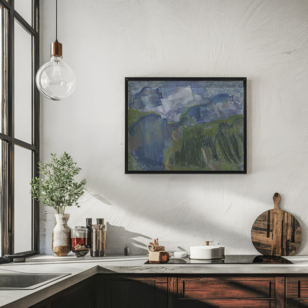 Mountainscape August Babberger 6 mockup