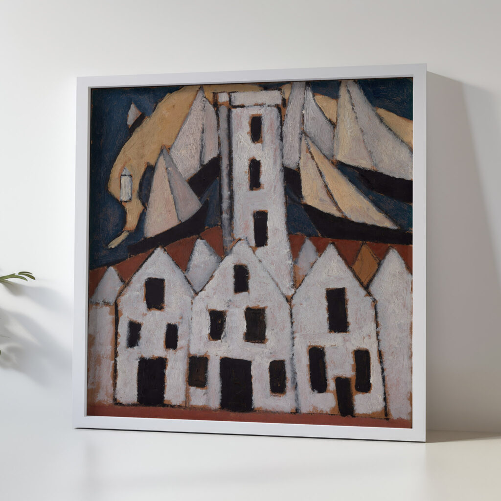Movement No. 5 Provincetown Houses 1916 Marsden Hartley 5 mockup