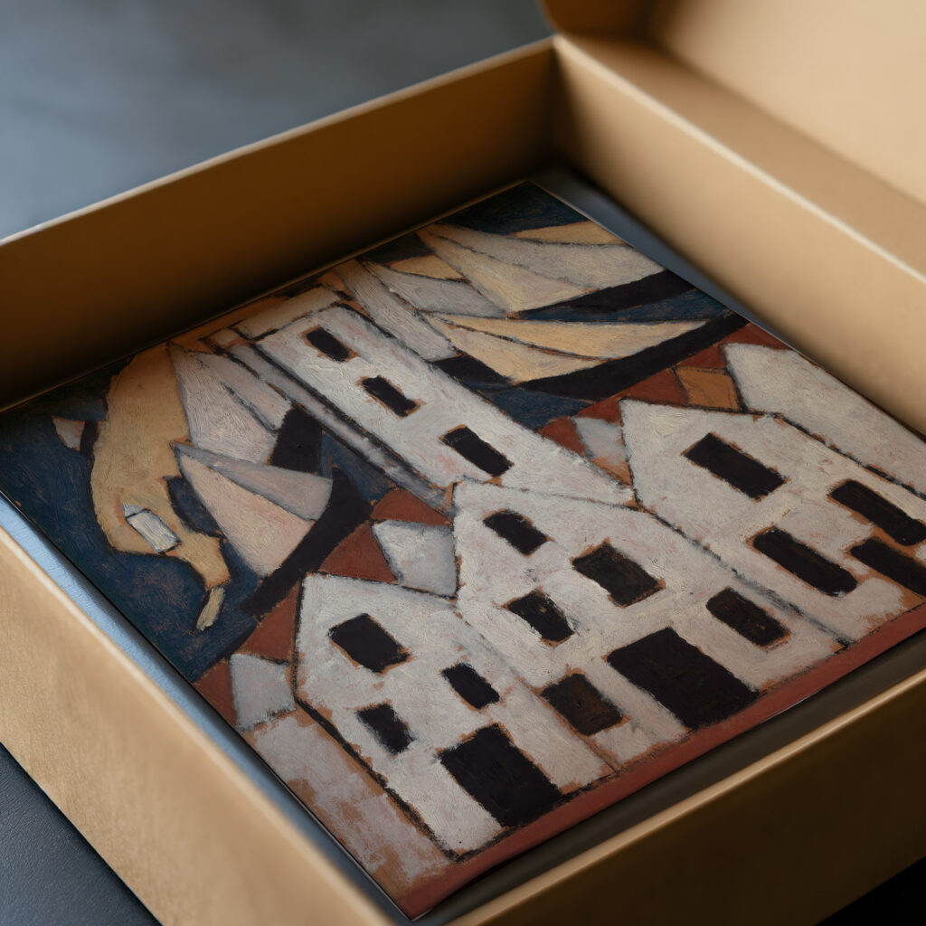 Movement No. 5 Provincetown Houses 1916 Marsden Hartley video mockup