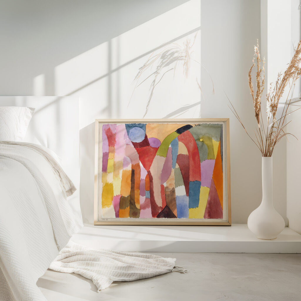 Movement of Vaulted Chambers 1915 Paul Klee 4 mockup