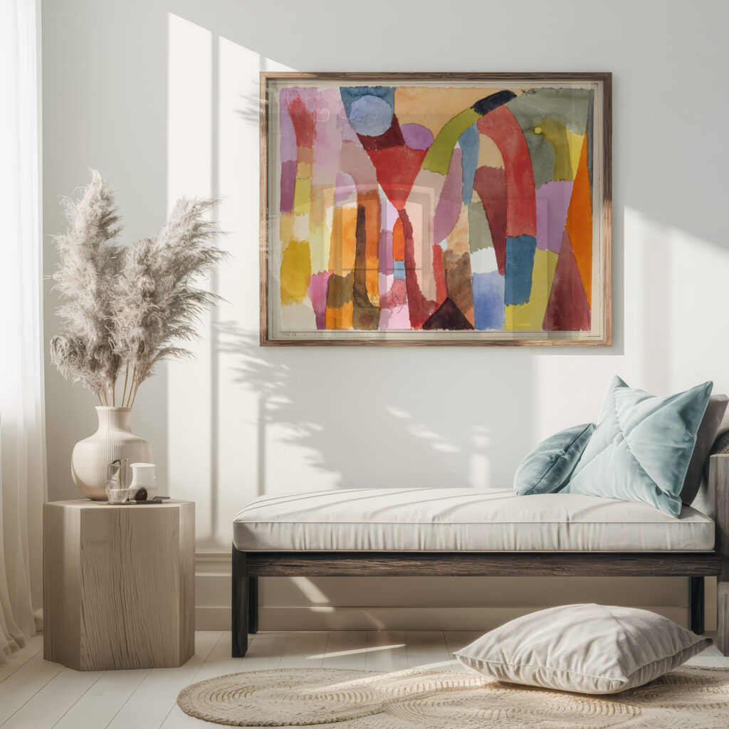 Movement of Vaulted Chambers 1915 Paul Klee 5 mockup