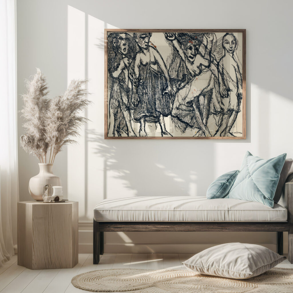 Moving Girls Louis Soutter 5 mockup