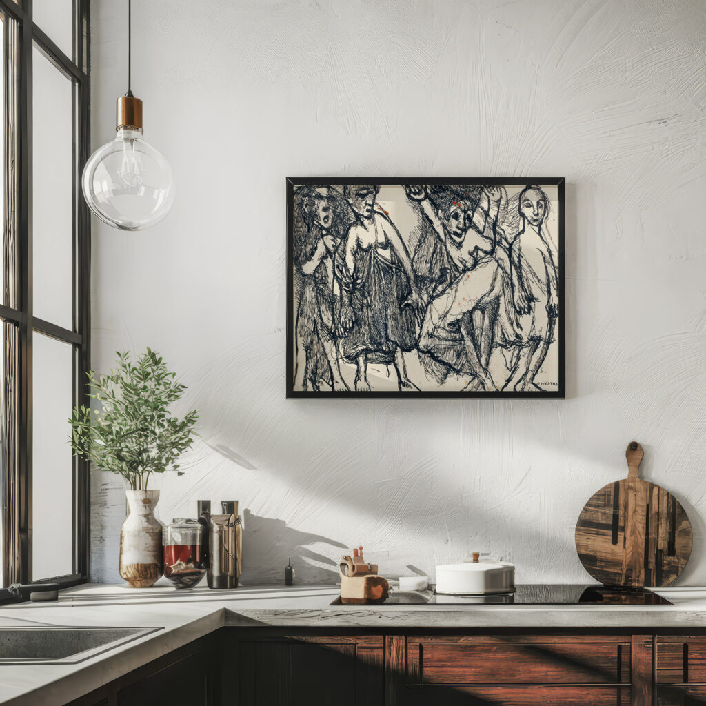 Moving Girls Louis Soutter 6 mockup