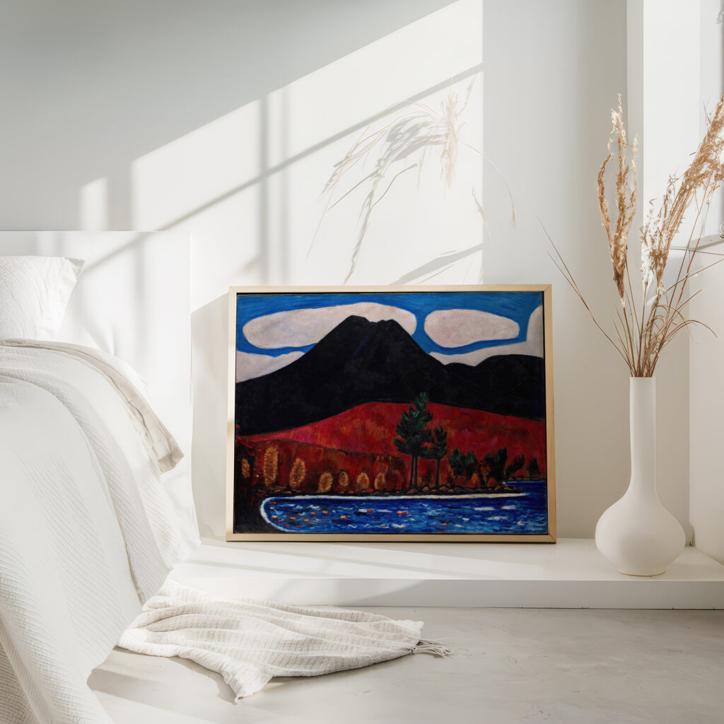 Mt. Katahdin Maine Autumn 1939–40 Marsden Hartley 4 mockup