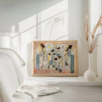 Mural from the Temple of Longing 1922 Paul Klee 4 mockup