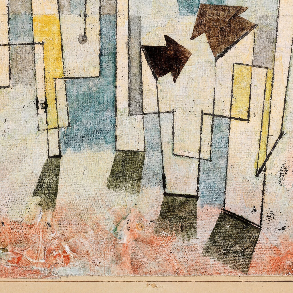 Mural from the Temple of Longing 1922 Paul Klee 8 mockup