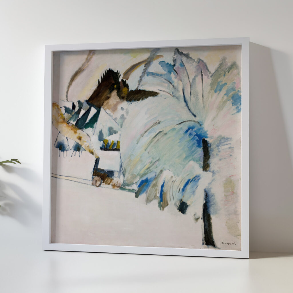 Murnau with Locomotive 1911 Wassily Kandinsky 5 mockup