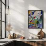 Murnau with church I 1910 Wassily Kandinsky 6 mockup