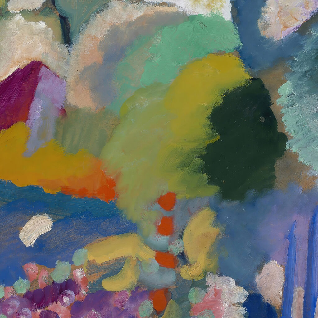 Murnau with church I 1910 Wassily Kandinsky 8 mockup