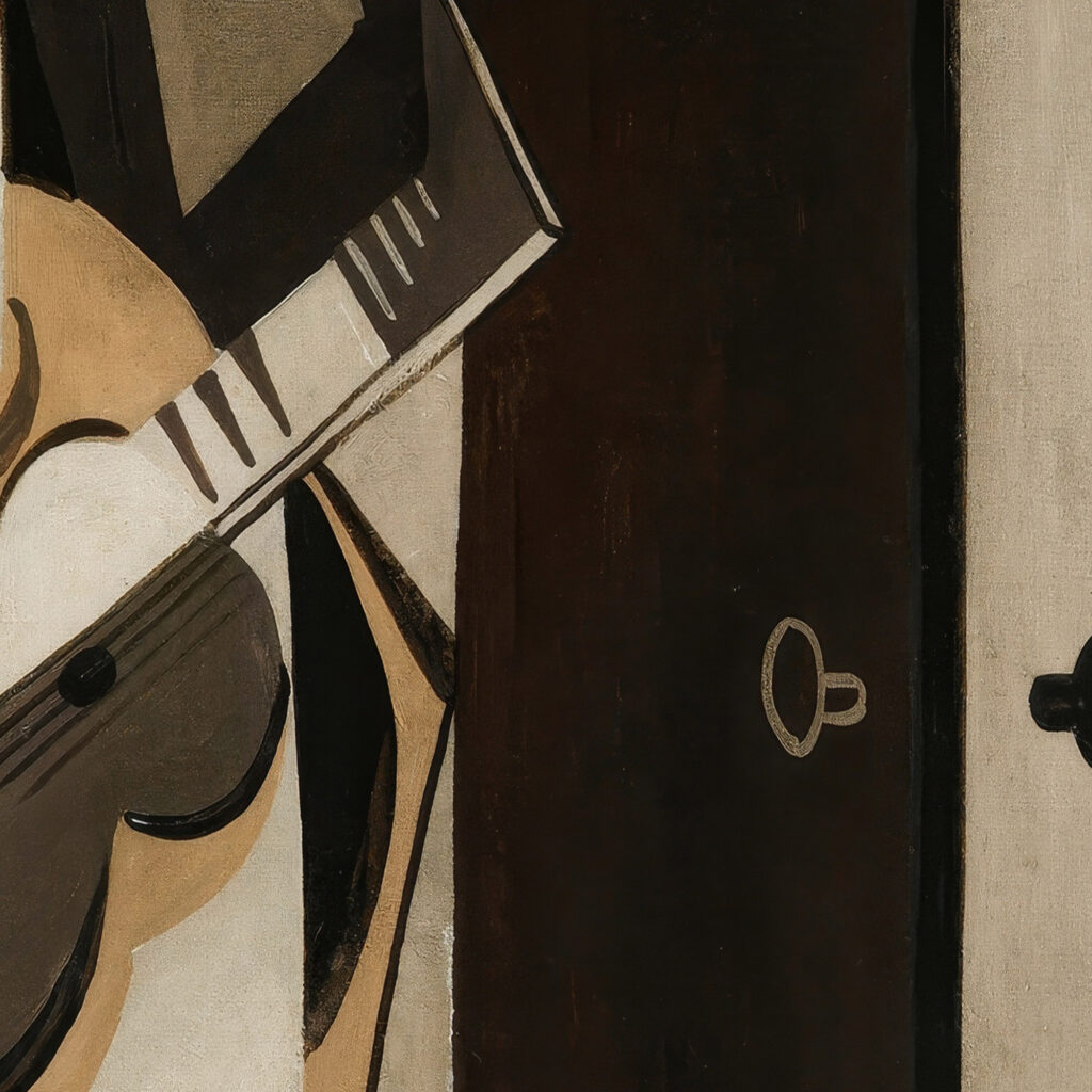 Musicien Dans Un Interieur 1929 Louis Marcoussis 8 mockup