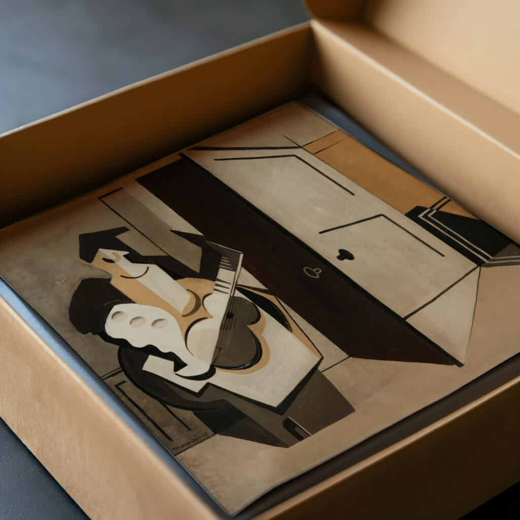 Musicien Dans Un Interieur 1929 Louis Marcoussis video mockup