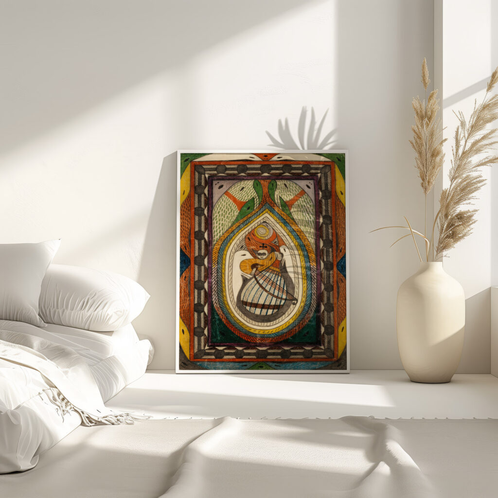 Musikant 1913 Adolf Wolfli 4 mockup
