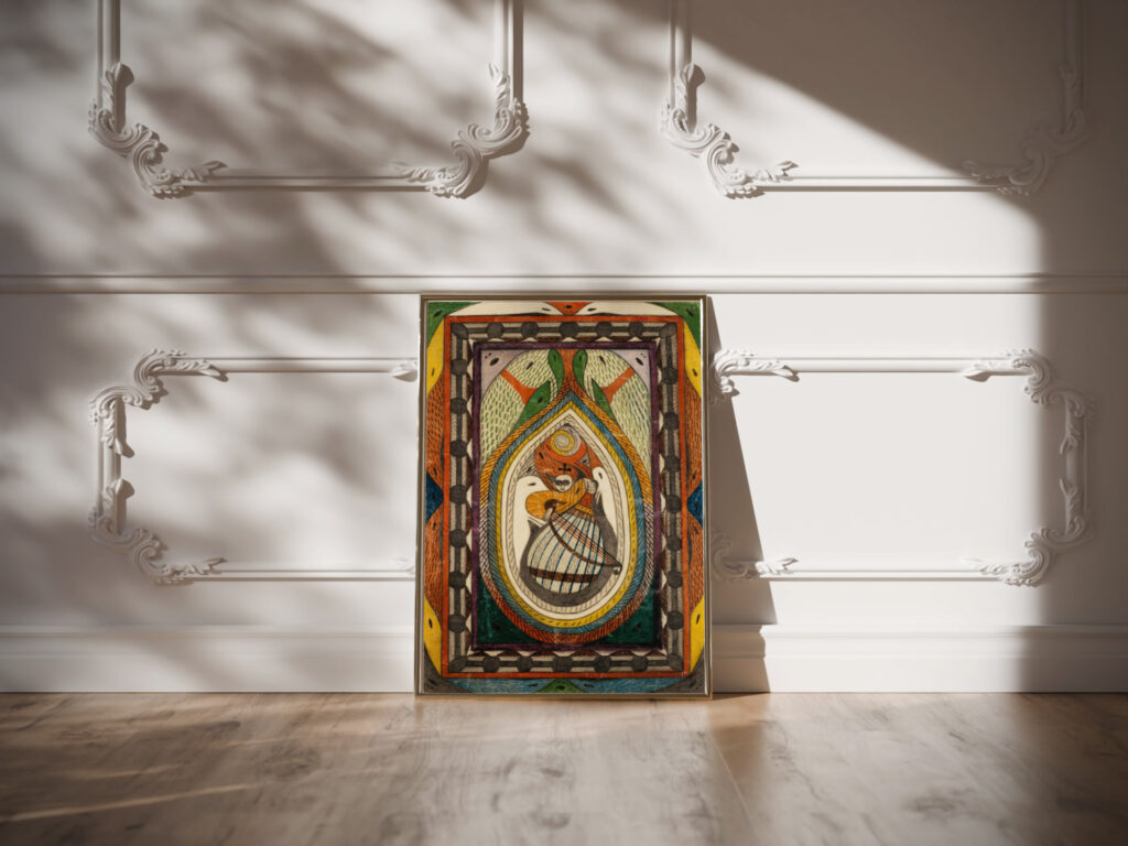 Musikant 1913 Adolf Wolfli video mockup