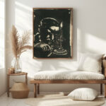 Muz pri sviecke Konstantin 1922–1926 Konstantin Bauer 5 mockup