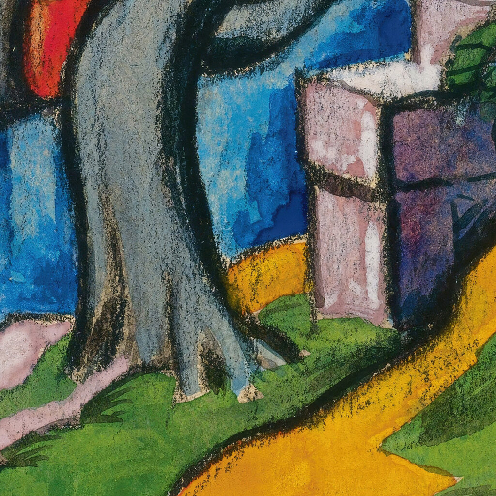 Mystic Tree 1919 Oscar Bluemner 8 mockup
