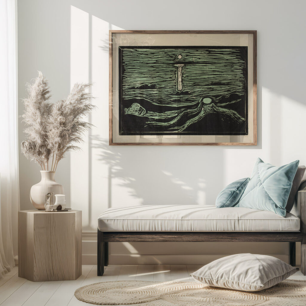 Mystical Shore 1897 Edvard Munch 5 mockup