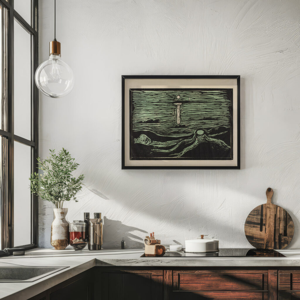 Mystical Shore 1897 Edvard Munch 6 mockup