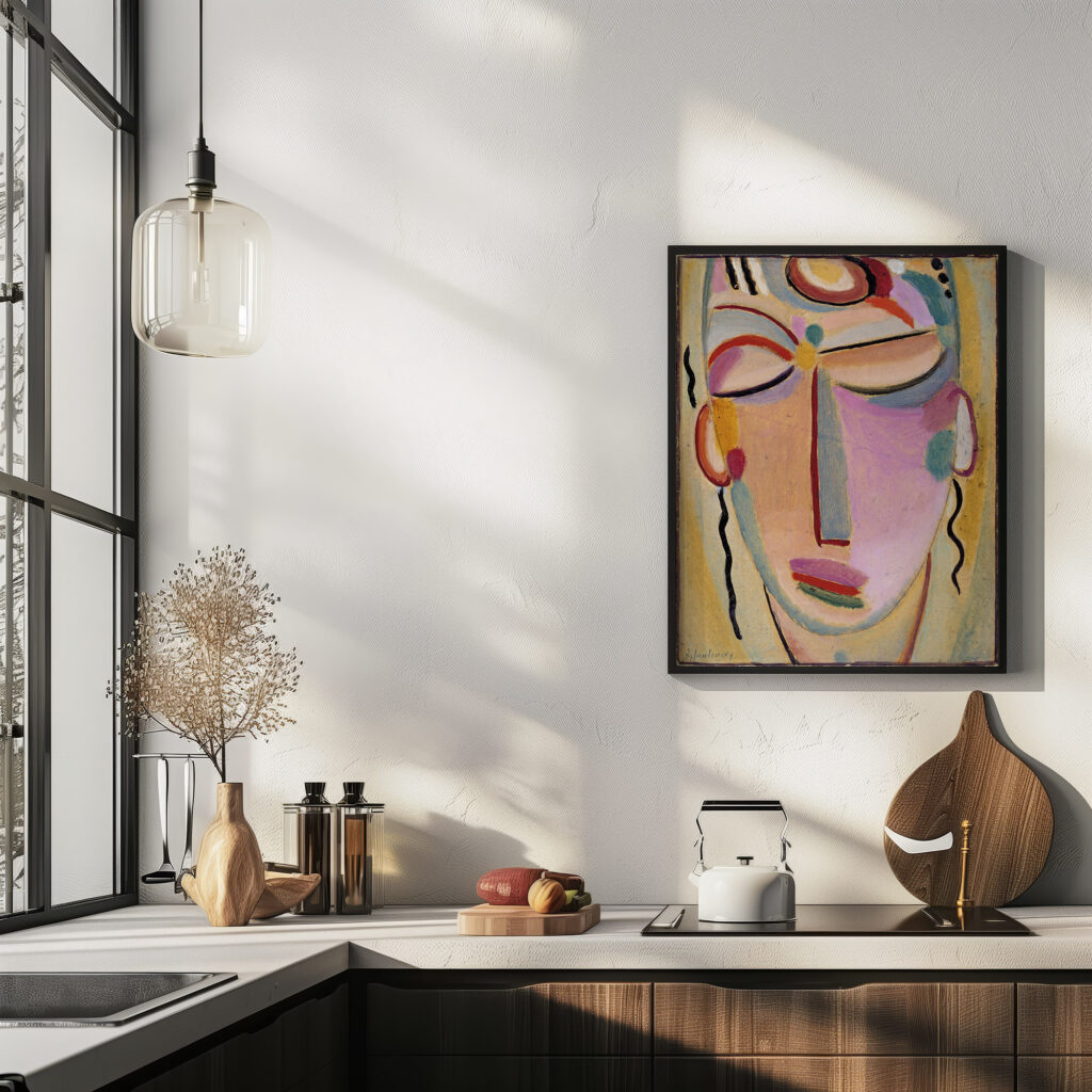 Mystical head Meditation 1918 Alexej von Jawlensky 6 mockup