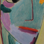 Mystical head Three quarter profile 1917 Alexej von Jawlensky 8 mockup