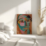 Mysticher Kopf Das Staunen 1917 Alexej von Jawlensky 4 mockup