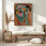 Mysticher Kopf Das Staunen 1917 Alexej von Jawlensky 5 mockup