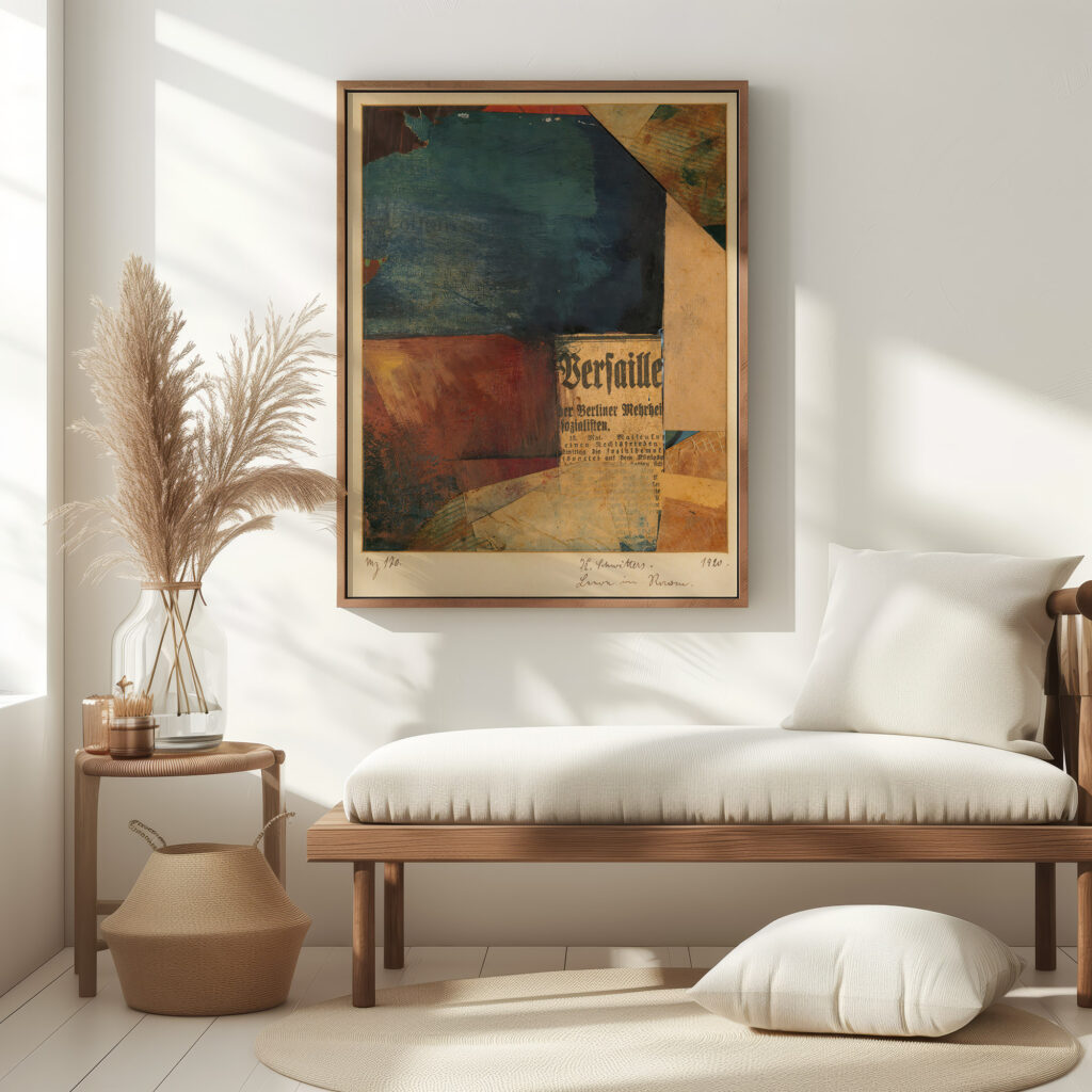 Mz 170. Leere im Raum 1920 Kurt Schwitters 5 mockup