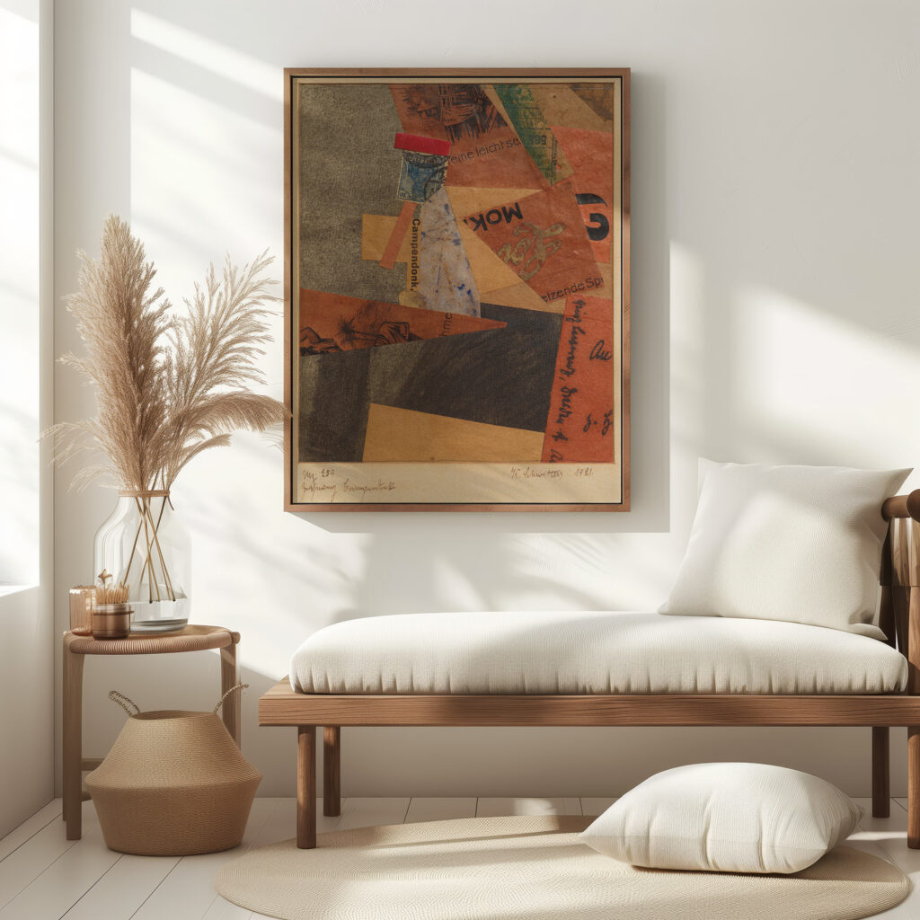 Mz 259 Zeichnung Campendonk 1921 Kurt Schwitters 5 mockup