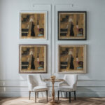 Mz 478 Gemalde 1922 Kurt Schwitters framed posters mockup