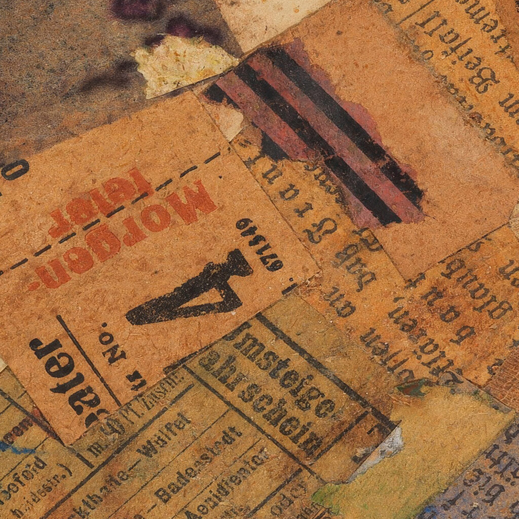 Mz 58 Worte ‘der 1920 Kurt Schwitters 8 mockup