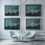 Na okraji mesta 1927 Konstantin Bauer 1 framed posters mockup