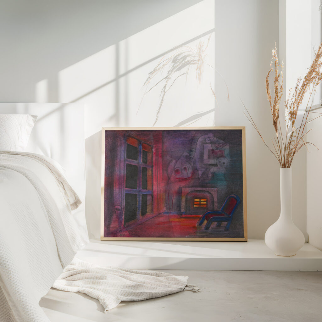 Nachtliche Angst 1942 Karl Wiener 4 mockup