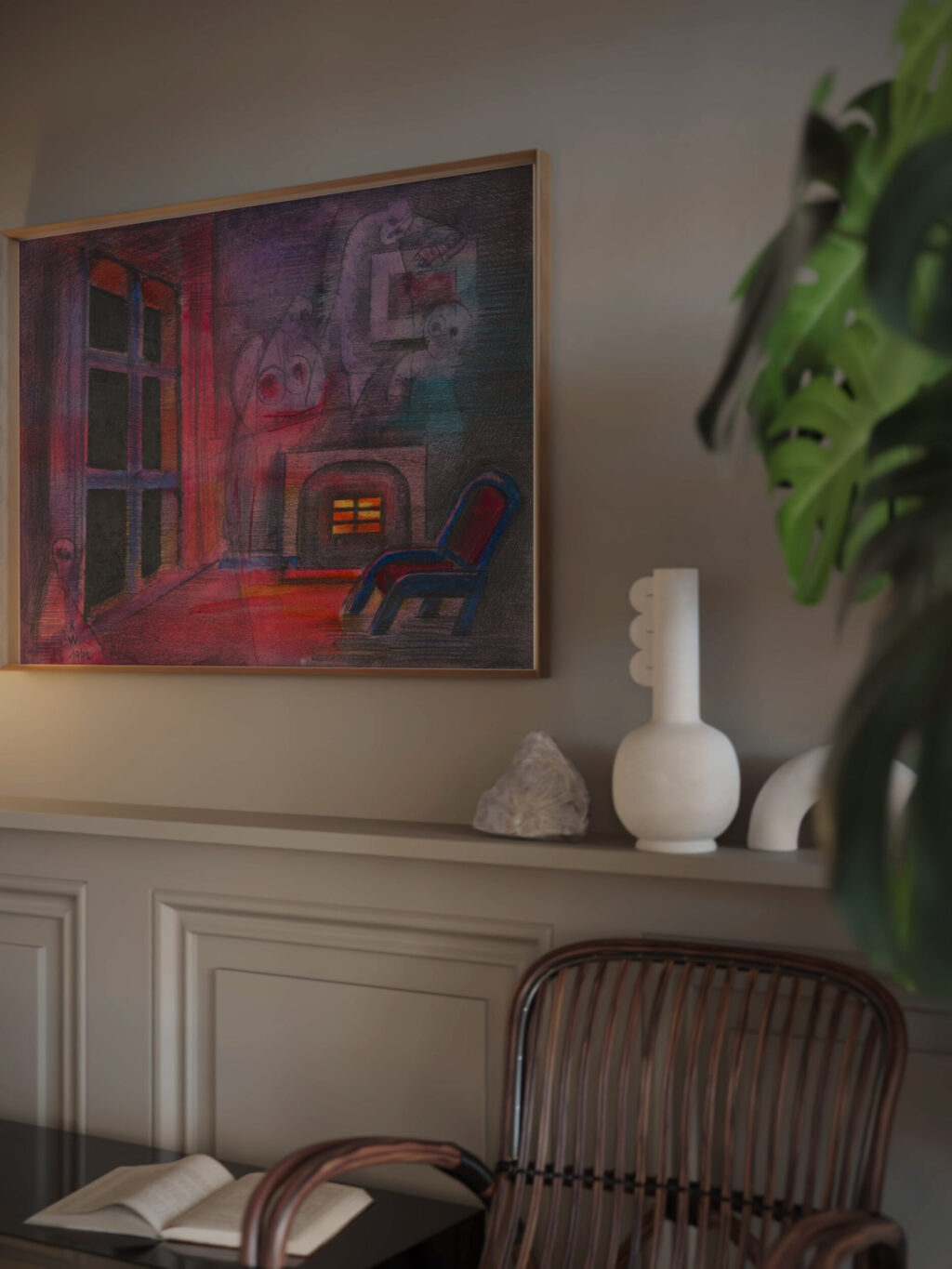 Nachtliche Angst 1942 Karl Wiener video mockup