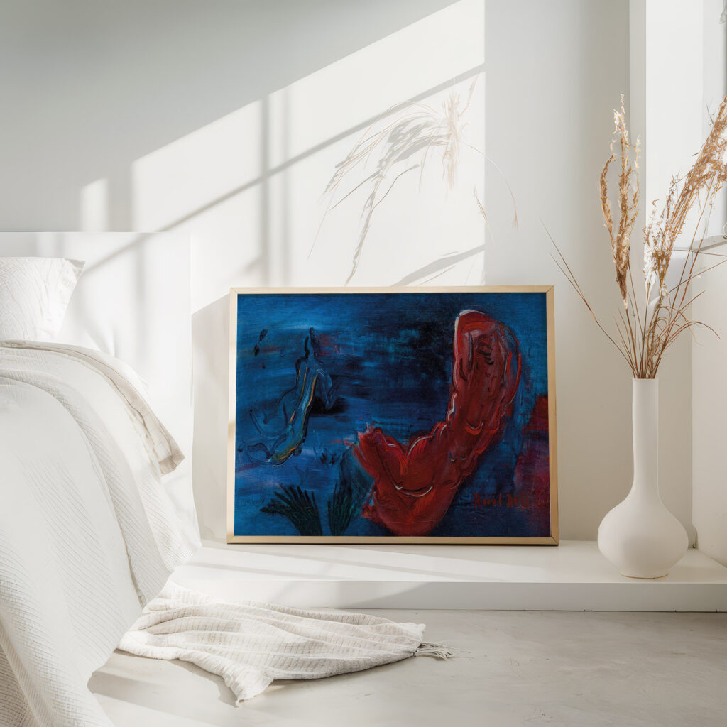 Naiade rouge 1926 30 Raoul Dufy 4 mockup