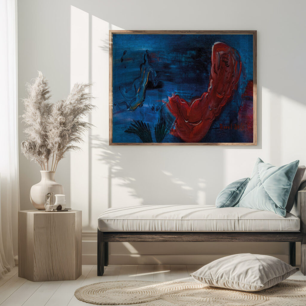 Naiade rouge 1926 30 Raoul Dufy 5 mockup