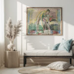 Naken mann vasker fottene Ca. 1925 Edvard Munch 5 mockup