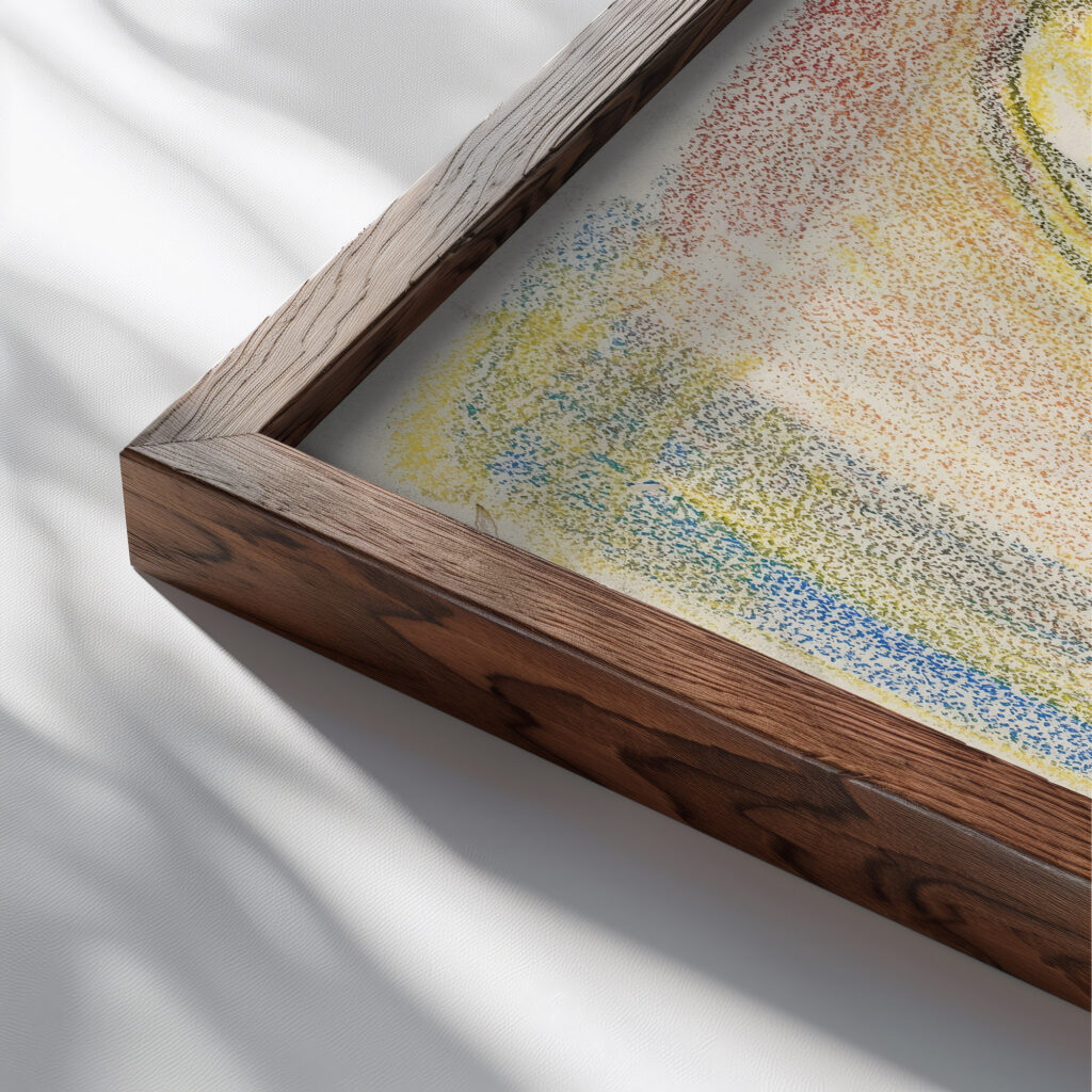 Naken mann vasker fottene Ca. 1925 Edvard Munch close up dark wood mockup