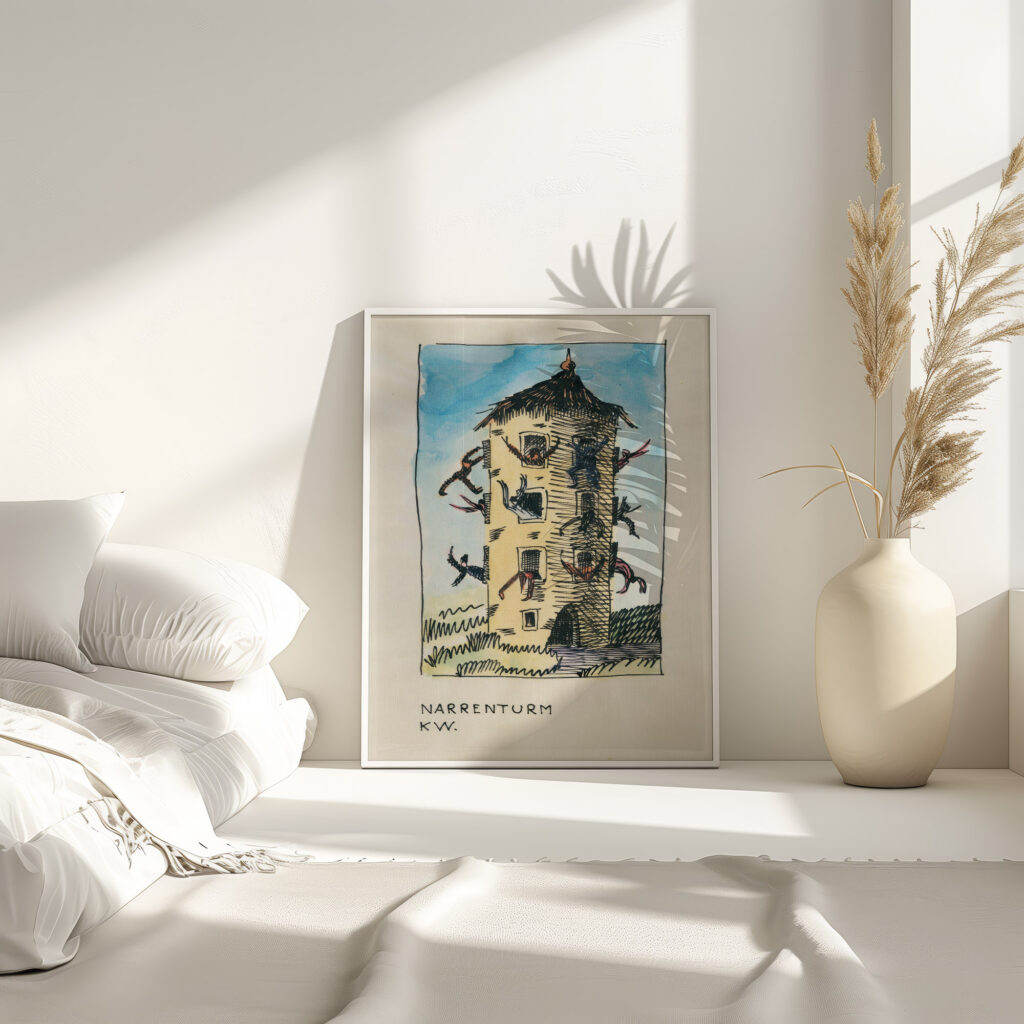 Narrenturm around 1921 Karl Wiener 4 mockup