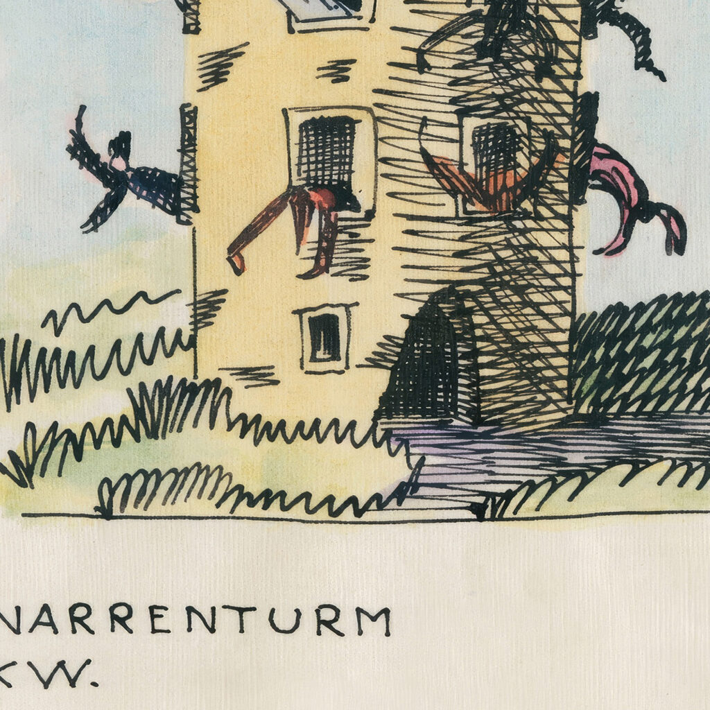 Narrenturm around 1921 Karl Wiener 8 mockup