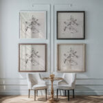 Narretei 1922 Paul Klee framed posters mockup